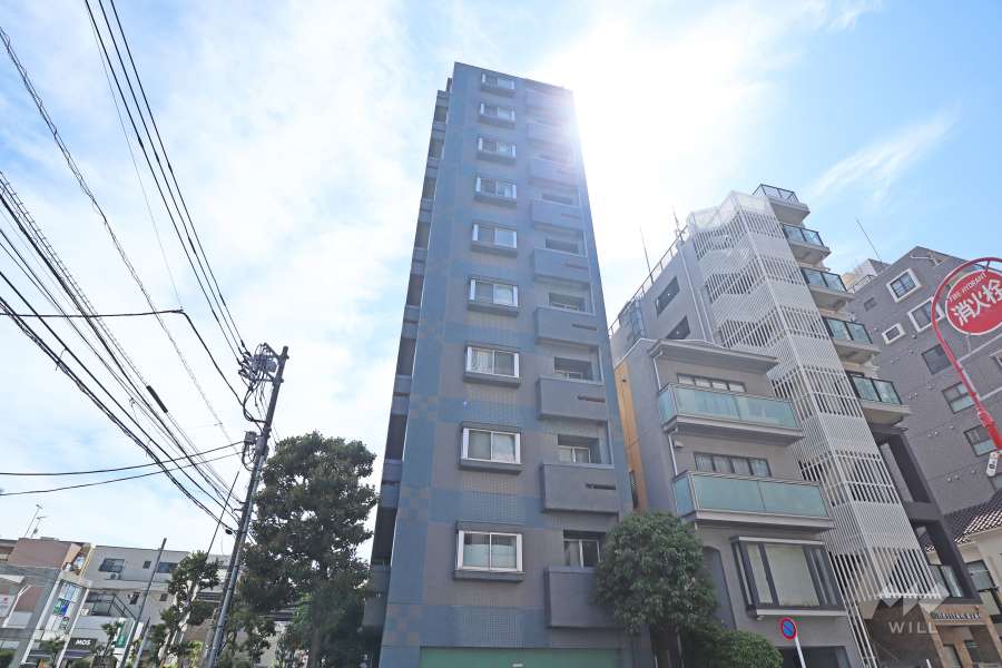 クレド用賀の外観(北東側から)