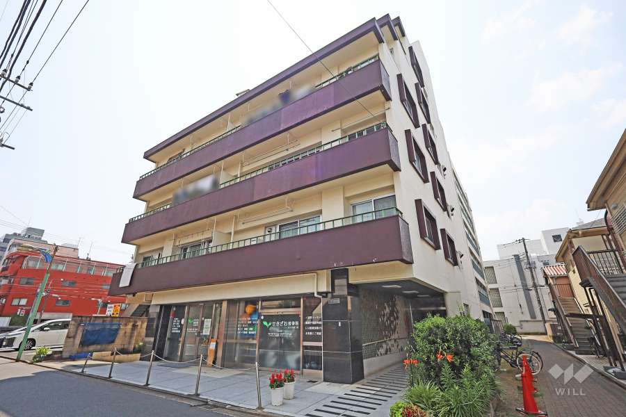 三鷹コーポラスの外観（北東側から）