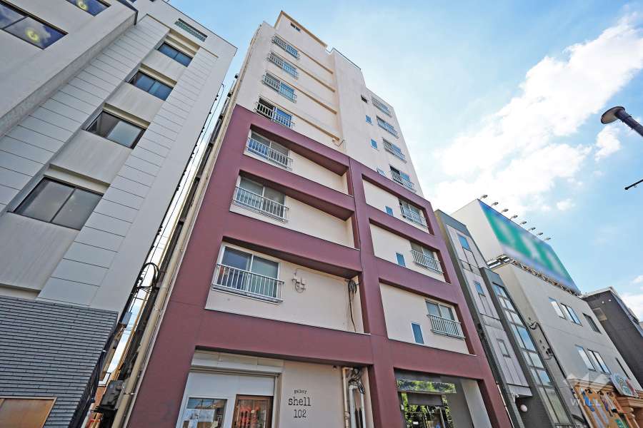 エクセル井の頭の外観（北東側から）