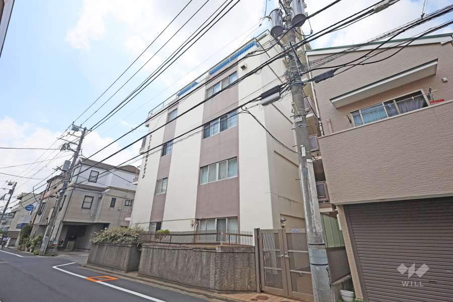 ニュー武蔵野マンションの外観（東側から）