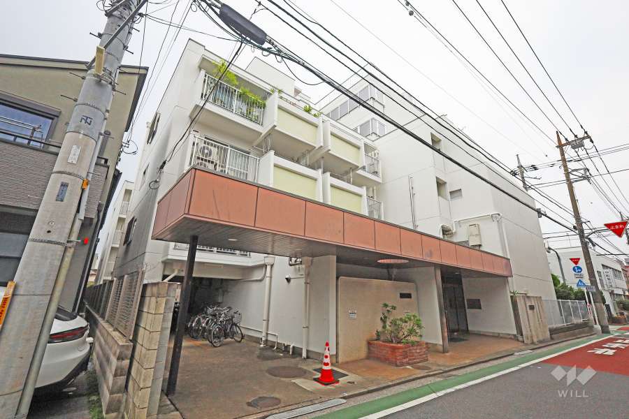 東海ミタカマンションの外観（北西側から）