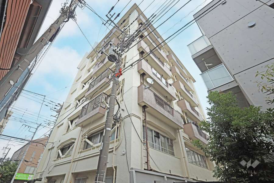 サンロイヤルマンションの外観（西側から）