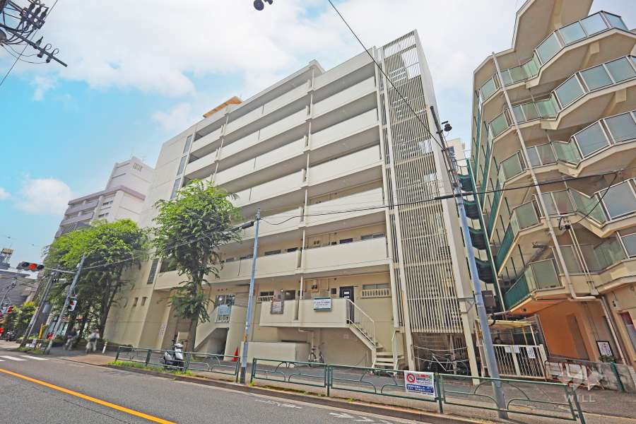 迦葉武蔵野第３マンションの外観（北西側から）