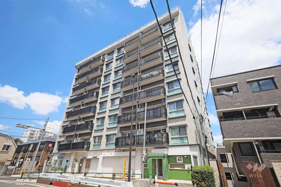 吉祥寺マンションの外観（南東側から）