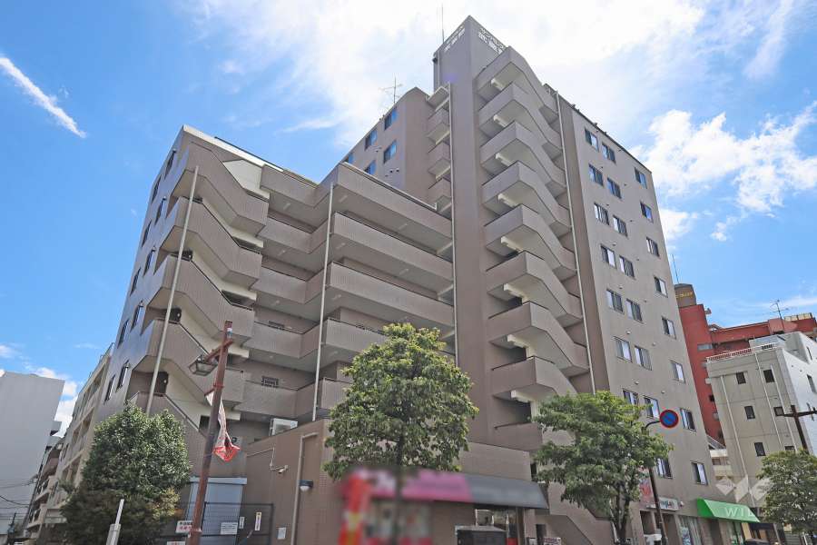 サンパレス武蔵野の外観（北東側から）