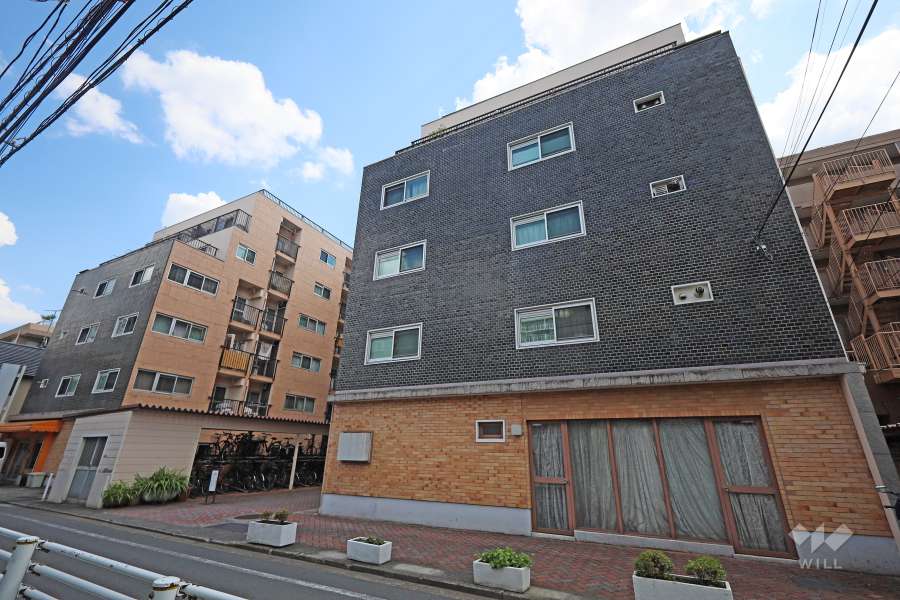 ニューミタカマンションの外観（北西側から）