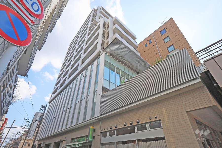 Brillia三鷹の外観（北東側から）