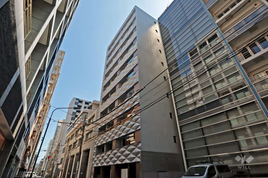 ピアース銀座レジデンスの外観（西側から）