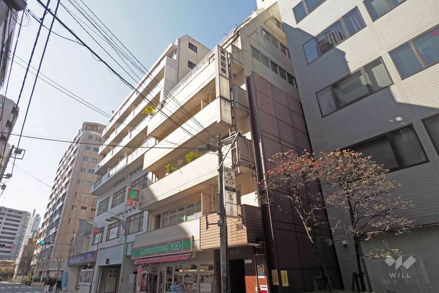 上内ビルの外観（北東側から）