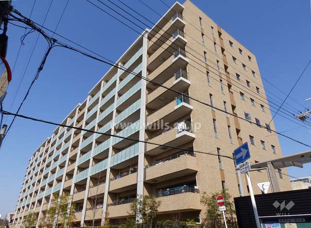 マンション外観(南東側から)