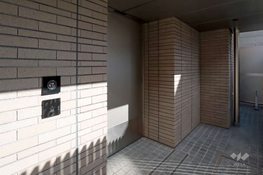 駐輪場の出入り口