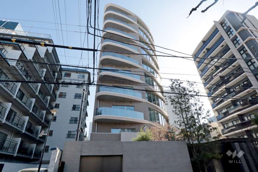 パークコート北青山の外観写真(北西側から)