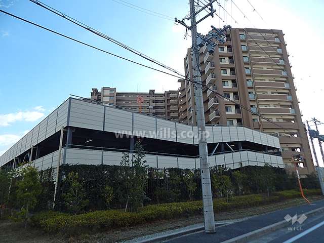 尼崎ザ・レジデンスの外観（北西側から）