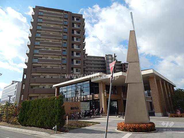 尼崎ザ・レジデンスの外観（北東側から）