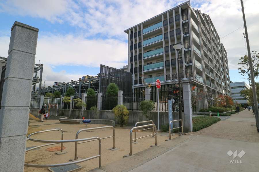 敷地北側は『芦原公園』に面しています。