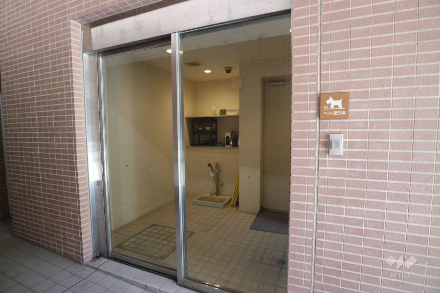 ペット足洗い場