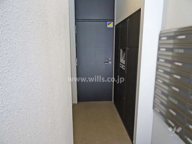 共用ポストと宅配ボックス