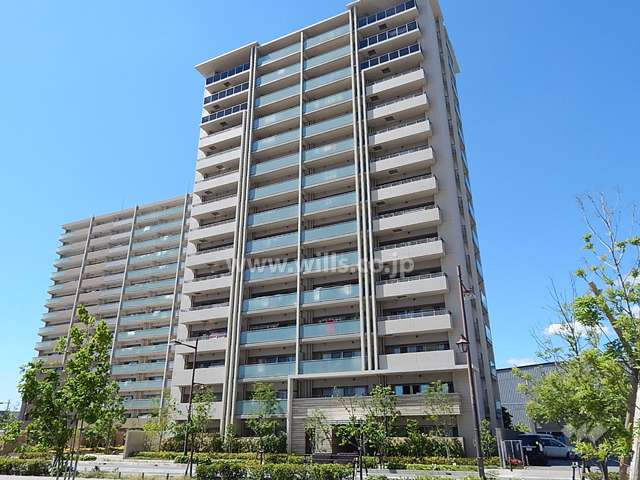 尼崎D.C.パークフロントの外観（南東側から）