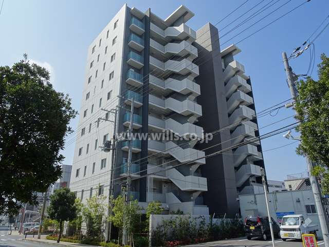 ルネ吹田江坂の外観（北東側から）