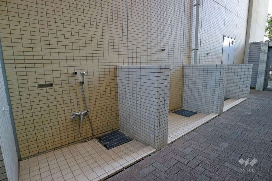 ペット足洗い場