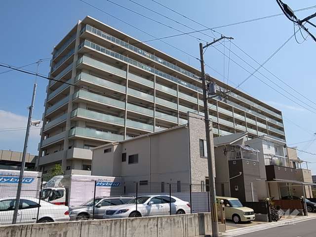 ブランズシティ西宮香櫨園の外観（南西側から）