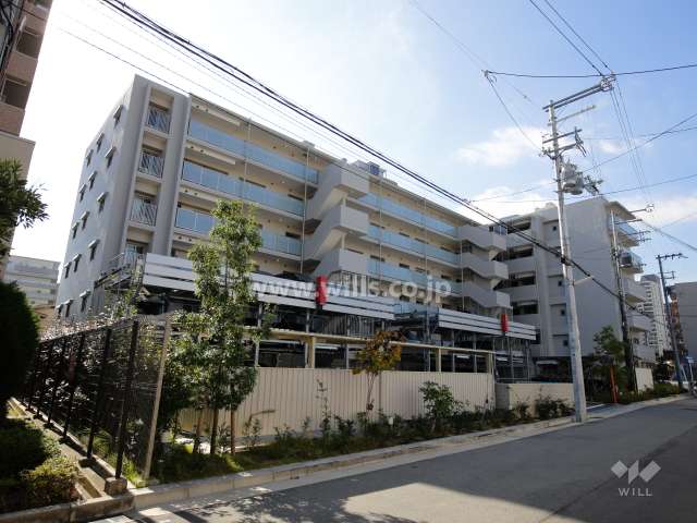 エスコート西宮グランハーツの外観（北東側から）