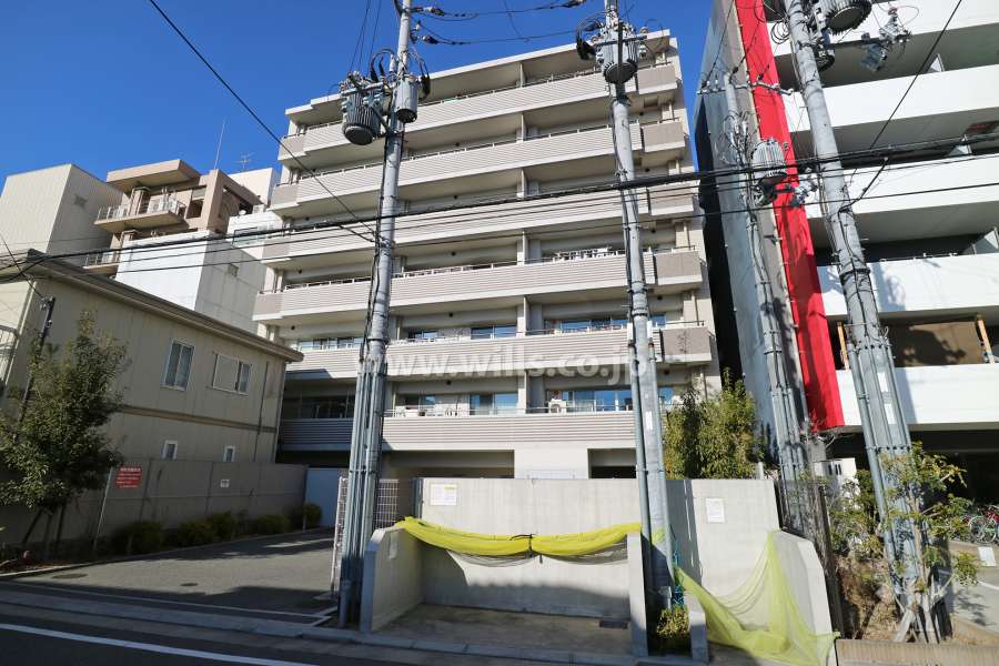 エヌヴィ西宮駅前の外観（南東側から）