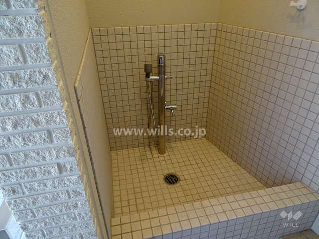 ペット用足洗い場