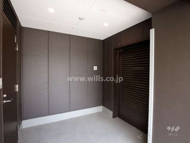 バイク置場の出入り口