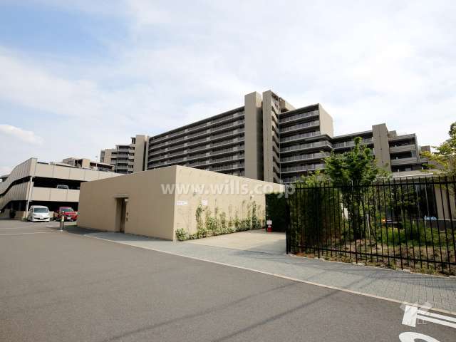 千里中央エアヒルズの外観（北西側から）