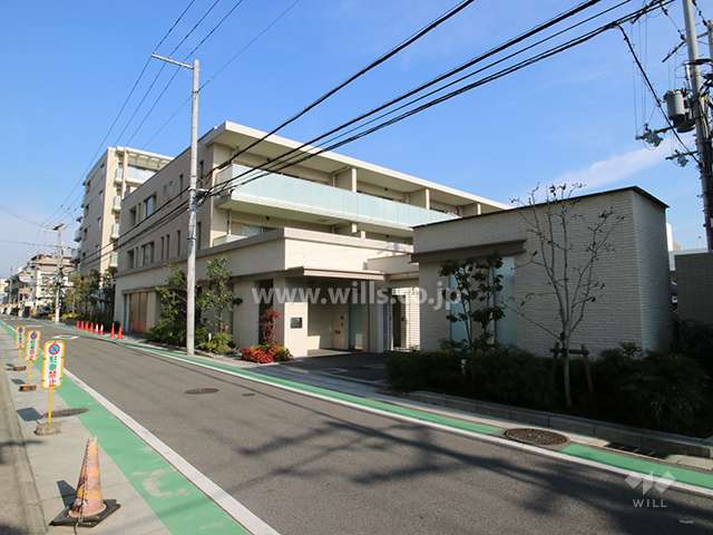 ウェリス西宮北口林田レジデンスの外観（南西側から）