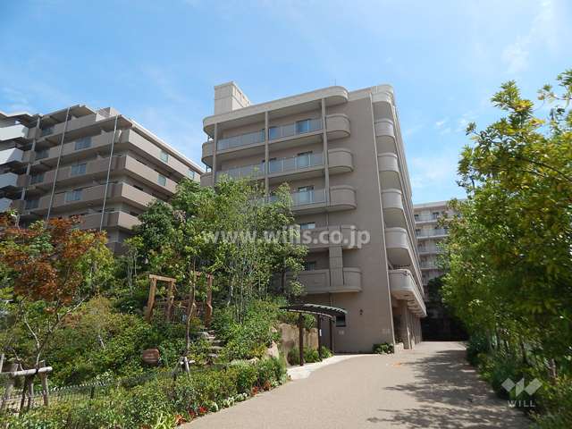 リバーガーデン伊丹高台の外観（北側から）