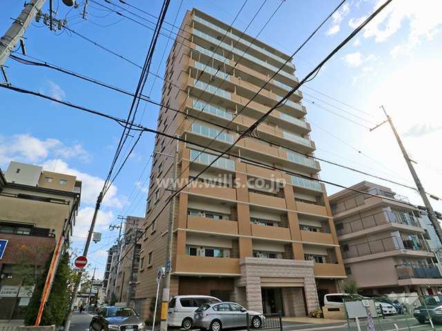 ドルチェヴィータ伊丹西台の外観（北西側から）