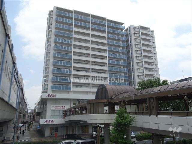 ブランズ川西の外観（北西側から） 