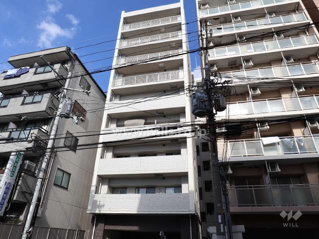 ベルヴィ東園田の外観（南側から）