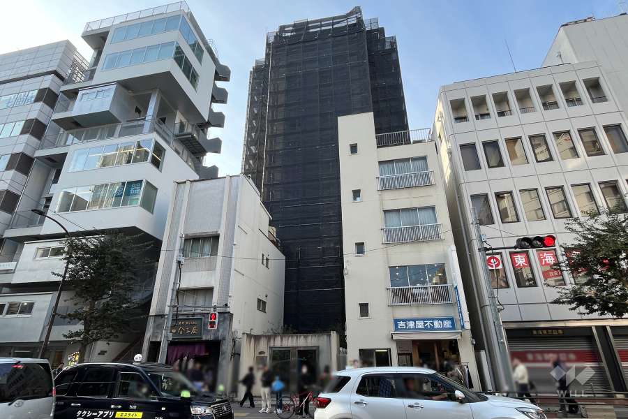 エストグランディールカーロ吉祥寺本町の外観（北東側から）