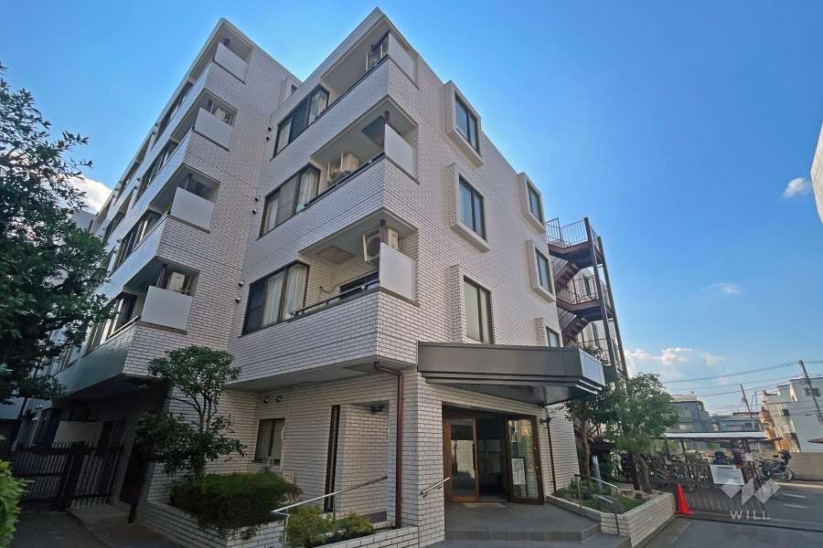 ルーバンハイツ武蔵野の外観（北東側から）