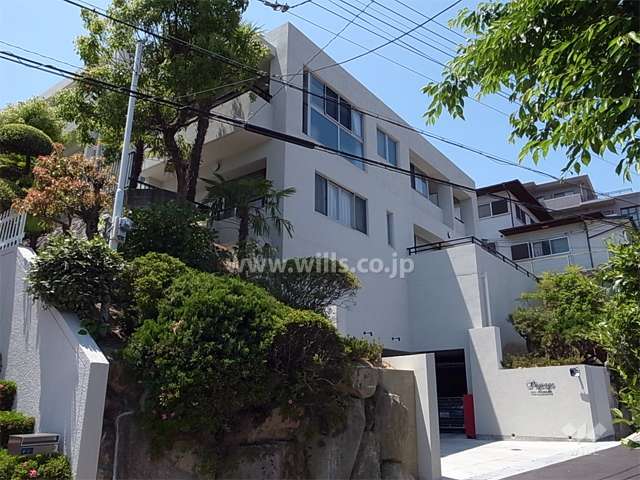 ペイサージュ宝塚寿楽荘の外観（北東側から）