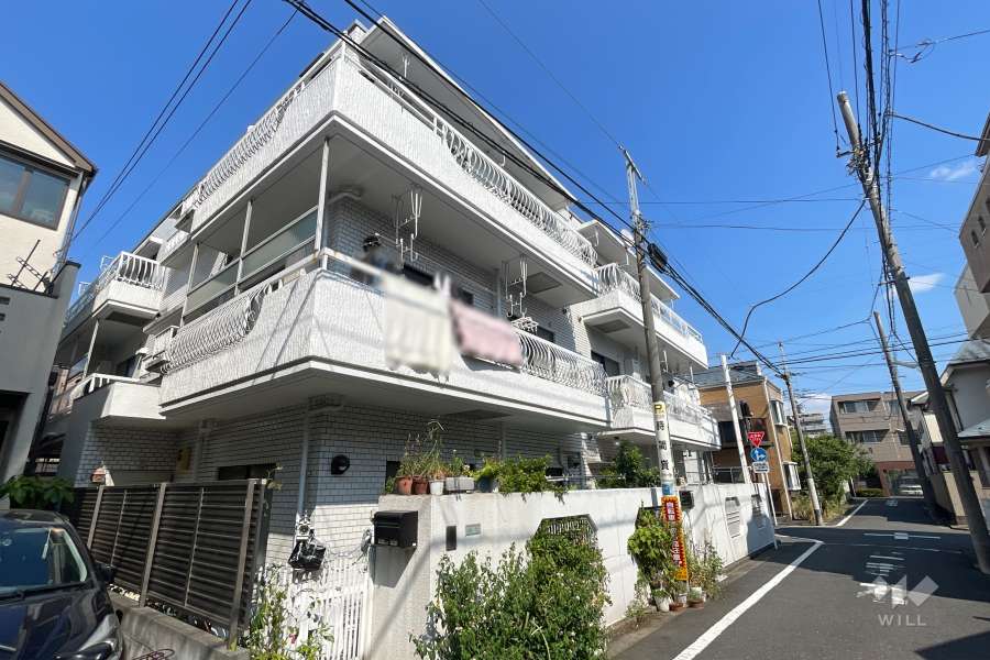 ヴェルメゾン武蔵野の外観（南西側から）