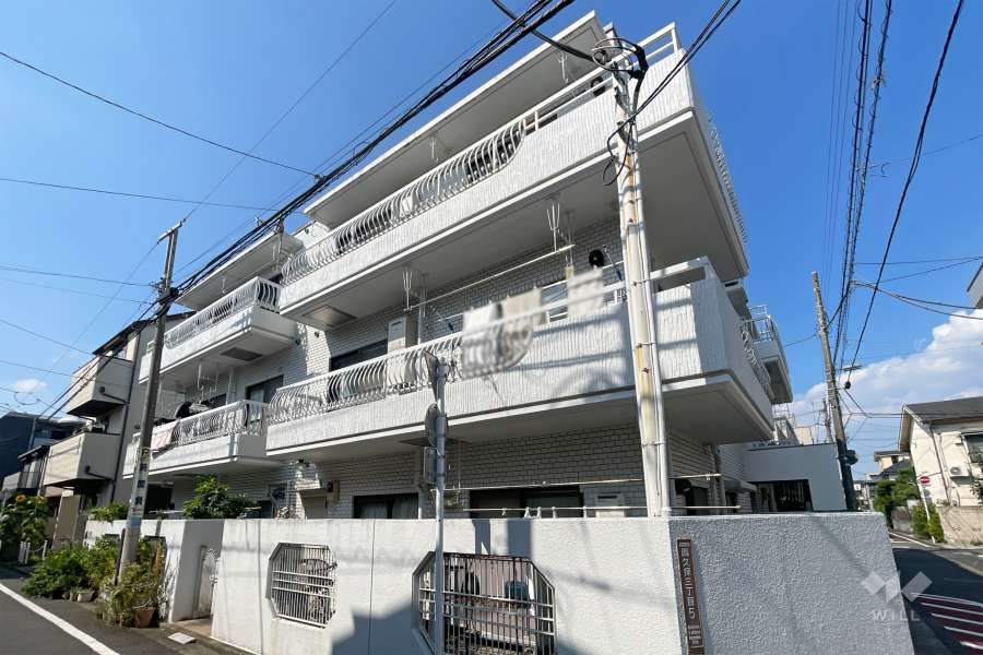 ヴェルメゾン武蔵野の外観（南東側から）