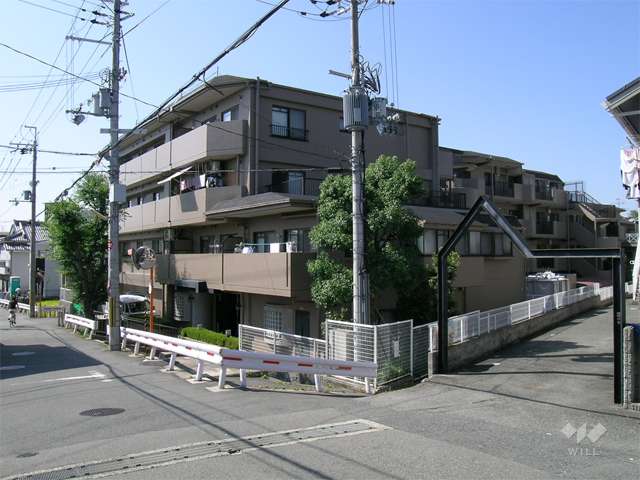 エンゼルハイム豊中の外観（北東側から）