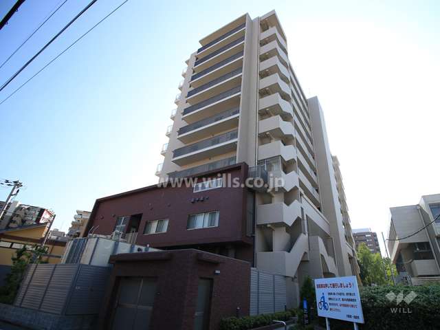ジオ池田城南1丁目の外観（北東側から）