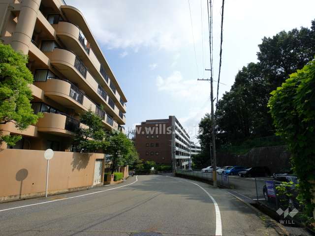 敷地南側の前面道路