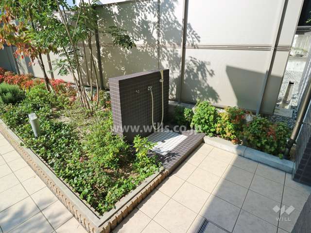 ペット足洗い場