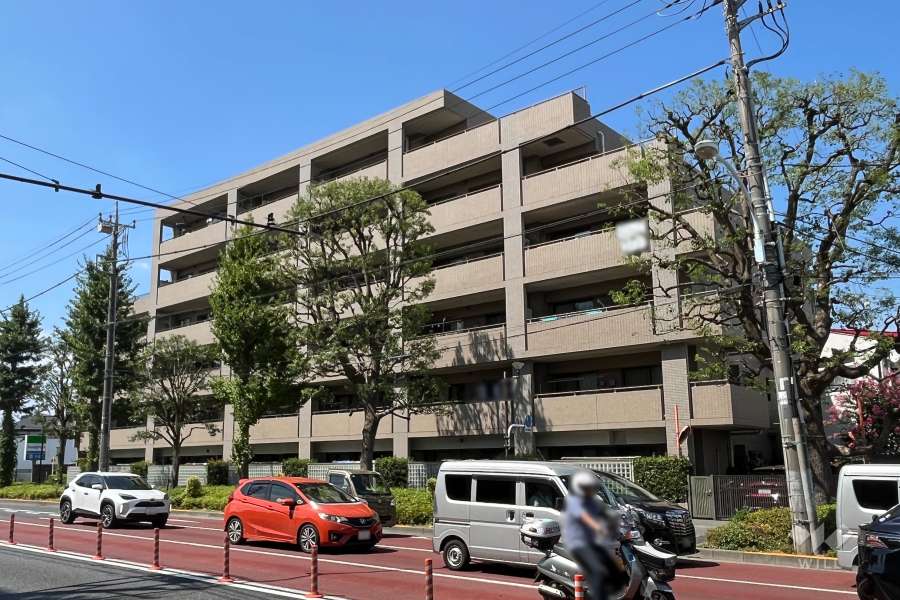 コスモ吉祥寺南ブライトステージの外観（南東側から）