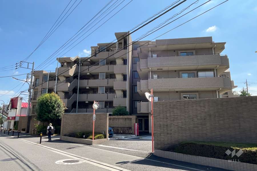 コスモ吉祥寺南ブライトステージの外観（北西側から）