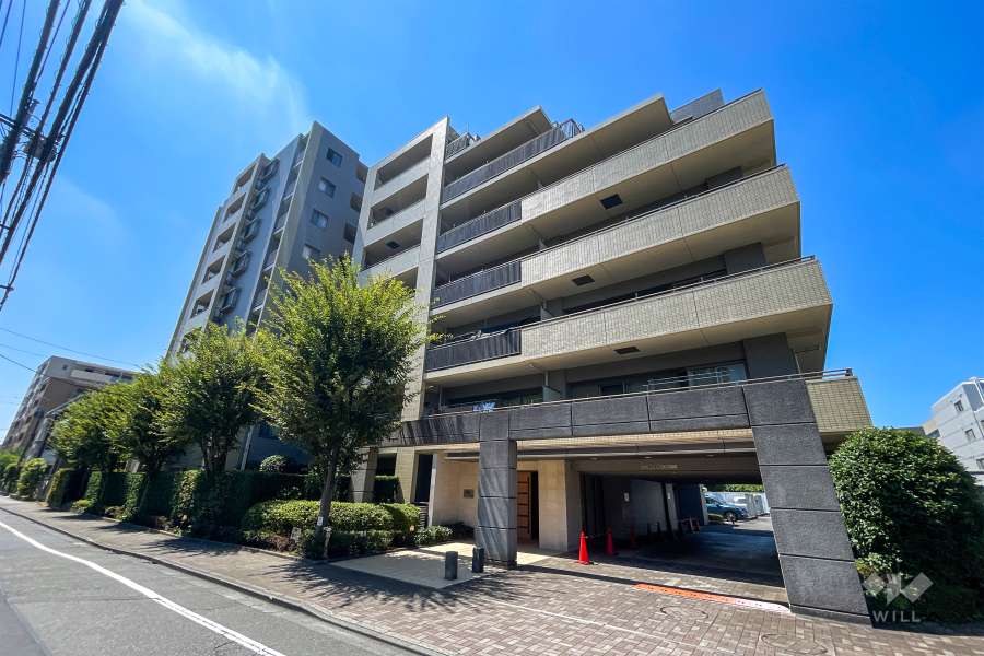 オーベル吉祥寺ウエストの外観（北東側から）