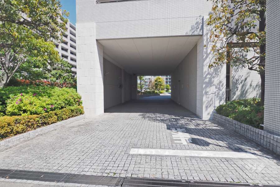 駐車場の出入口
