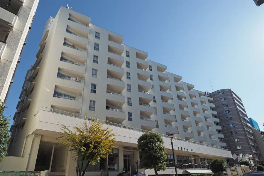 日生三鷹マンションの外観（北西側から）