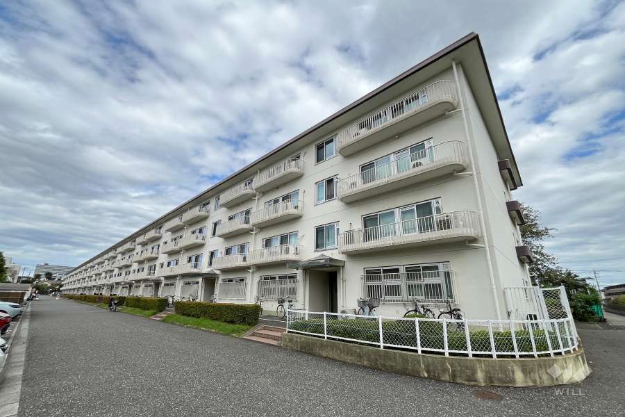 武蔵境ハイムの外観（南西側から）